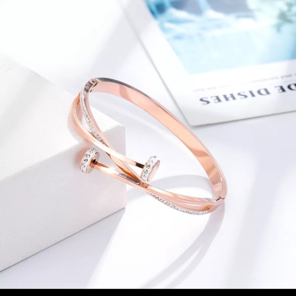 Double crystal bracelet
